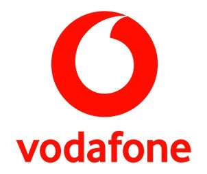 Vodafone logo.